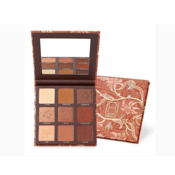 HIPDOT Witchy Warms Eye Shadow Pressed Pigment & Glitter Palette Vegan NIB - Picture 1 of 5